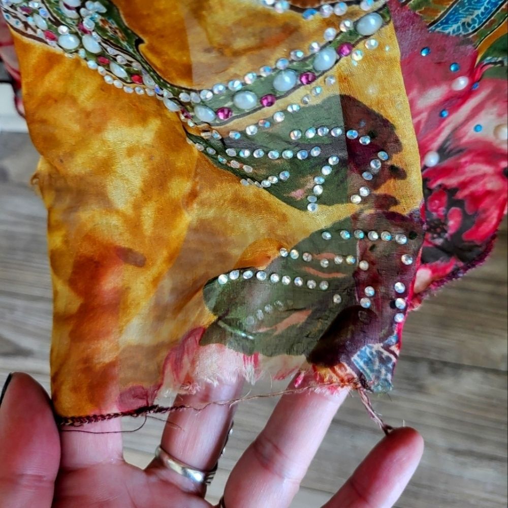 Boho Luxe Vintage Caftan – St. Tropez Dreaming 🌺 - Picture 6 of 10